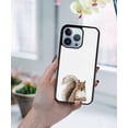 thumbnail image 5 of FINCIBO Soft Rubber Protector Cover Case for Apple iPhone 13 Pro 6.1" 2021 (NOT FIT Apple iPhone 13 mini 5.4" 2021/iPhone 13 6.1" 2021/iPhone 13 Pro Max 6.7" 2021), Brown Gray Squirrel, 5 of 5