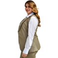 thumbnail image 2 of Chaleco de cuadros con forro talla extra, modelo 2480 (café) multicolor 38 Roman Fashion Chaleco extra 2480, 2 of 5