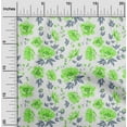 thumbnail image 1 of oneOone Polyester Lycra Fabric Leaves & Peony Floral Decor Fabric Printed BTY 56 Inches Wide, 1 of 4