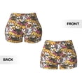 thumbnail image 5 of Lsque Cute Cat Pattern High Waisted Biker Shorts for Women-Tummy Control Fitness Athletic Workout Running Yoga Gym Shorts,Moisture-Wicking-Large, 5 of 9