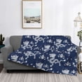 thumbnail image 2 of Fotbe Dragon Manta de Franela con Estampado, Manta Ultrasuave para Cama, Sofá, Auto, Hipoalergénica y Antibolitas-80"x60", 2 of 6