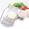 SHIMELE Stainless Steel Egg Slicer Cutter - Kitchen Ham Splitter Flap Slicer Tool - Durable Metal Design for Perfectly Sliced Eggs and Ham