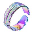 thumbnail image 2 of Wentin Reduced Rings Simple Temperament Silver Ring Female Fashion Personality Ring Ring Girlfriends Hand Jewelry Simple Ladies, 2 of 9