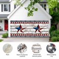 thumbnail image 2 of 4th of July Star Garage Door Cover Banner 7 x 16 FT, Independence Day American Flag Garage Door Curtains Backdrop with Grommets for Indoor Outdoor Wall Party Porch Yard Decorations Background, 2 of 9