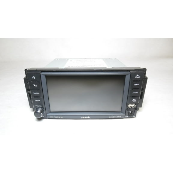 Pre-Owned 2011 Jeep Liberty Navigation CD DVD Player Radio Receiver w/ Satellite RHB OEM - Verify Specific Vehicle Fitment In Description - (Good)