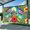 Puerto Rico Tropical#04, variant on Puerto Rico Flag Banner Frog Party Decor Party Photography Background 71 x 43 inch Indoor Outdoor Decorations Puerto Rico Events Festivals Wall Banner for Home and Events