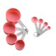 thumbnail image 1 of Moyic 8 unids/set de cucharas medidoras de cocina, cucharadita de café, cuchara de azúcar, tazas medidoras de harina para hornear pasteles, Herramientas y accesorios para hornear rosa Moyic HA9213-01B, 1 of 6