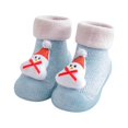 thumbnail image 2 of Herrnalise Christmas Winter Plush Baby Toddler Shoes 0-3 Years Old Baby Socks Shoes Men And Women Indoor Shoes Do Not Drop, 2 of 6