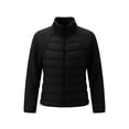 thumbnail image 5 of JOANKDMI Fleece Lined Jacket for Teen Girls Size 13 14 Thermal Warm Quilted Winter Lightweight Puffer Coat Stand Collar Long Sleeve Full Zipper Fall Cold Weather Outdoor Jackets, 5 of 6