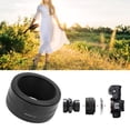 thumbnail image 1 of Camera Focusing Helicoid Adapter, Lens Mount Adapter, Professional Aluminium Alloy Lens Tube Adapter for Lens Focusing Digital Camera Shooting, 1 of 8