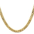 thumbnail image 2 of Finest Gold 14K Yellow Gold 6.25 mm Flat Beveled 20 in. Curb Chain, 2 of 4