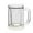 Clear, variant on Summer Cup with Freezer Interlayer, Chilled Drink Tumbler for Beer and Cold Beverages