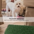 thumbnail image 4 of Dog Grass Pad, Pet Toilet Tray Detachable Multipurpose Decorative Durable Easy To Clean 3 Layer  For Outdoor For Lawn, 4 of 8