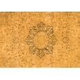 thumbnail image 1 of Ahgly Company Indoor Rectangle Abstract Orange Modern Area Rugs, 2' x 3', 1 of 4