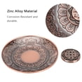 thumbnail image 4 of M Buder Quemador de Incienso de Aleación Atrapacenizas Estatua de Flor Plato Incensario con 9 Agujeros para Varillas Decoración de Hogar Centro de Mesa Relajante Meditación Yoga 9.7 cm / 3.8 inches, 4 of 9