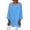 Blue, variant on My Items Shirts for Women Women's Long Sleeve Shirts Womens Casual Long Sleeve Tunic Tops Crew Neck Shirt Blouses S