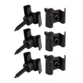 thumbnail image 1 of kusrkot 10xGuide Slot String Holder String Retenue Guides pour Guitare Classique Noir, 1 of 8