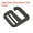 Dark Grey, variant on Uxcell 4Pack 1.5" Metal G-Hook Buckles Adjustable Flat Tri-Glide Slide Buckles, Silver