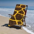 thumbnail image 4 of PHYHOO Print Beach Towel Highly Absorbent Microfiber Bath Towel Quick Dry Blanket 30x60in, 4 of 8
