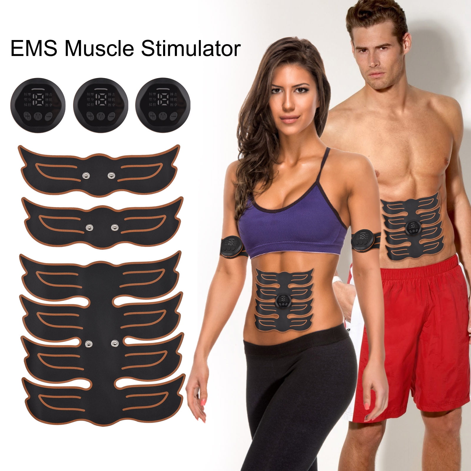 Details about   Muscle Electric Stimulator EMS Muscle Stimulator Electric Stimulator ABS Electro 
