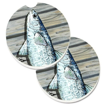 

Fish Mullet Set of 2 Cup Holder Car Coaster