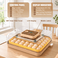 Gen Iv - 48 Egg Fully Automatic Incubator 2026 Upgraded Designligent ...