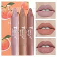 thumbnail image 4 of 3pcs Matte Fruit Lipstick Long-lasting Waterproof Smudge-proof Easy To Color Velvet Lipstick, 4 of 7