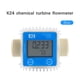thumbnail image 4 of Medidor de flujo de combustible diésel digital con turbina LCD K24, ampliamente utilizado para productos químicos y agua, 4 of 6