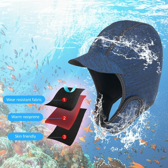 Vela de Neopreno Capa de Buceo de Buceoo Termal Snorkel de Traje de Neopreno Capítulo de Buceoo para Bucear para bucear snorkeling kayak.