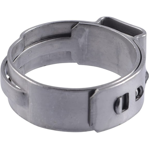 SharkBite 3/4 Inch Clamp Rings, Pack of 10, PEX, PE-RT, UC955A