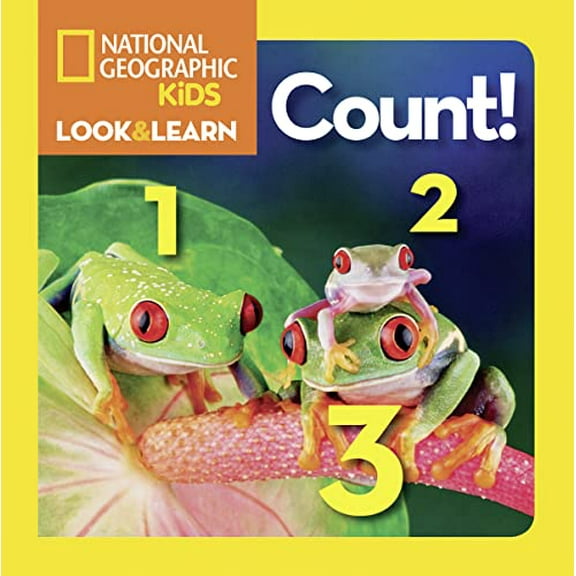 Pre-Owned National Geographic Kids Look and Learn: Count! (Board Book)