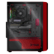 thumbnail image 4 of Xtreme PC Gaming Geforce RTX 5060 AMD Ryzen 7 5700 32GB SSD 1TB Monitor 27 165Hz WIFI Red, 4 of 6