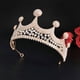 thumbnail image 4 of Corona Novia YONGSHENG Dama de Honor Accesorios para El Cabello Tiara Plata Oro, 4 of 5