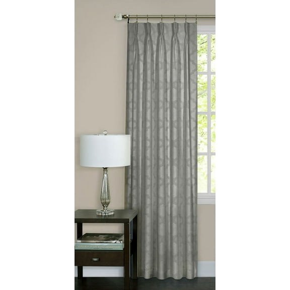 Carroll Pinch Pleat Window Curtain Panel 34x84
