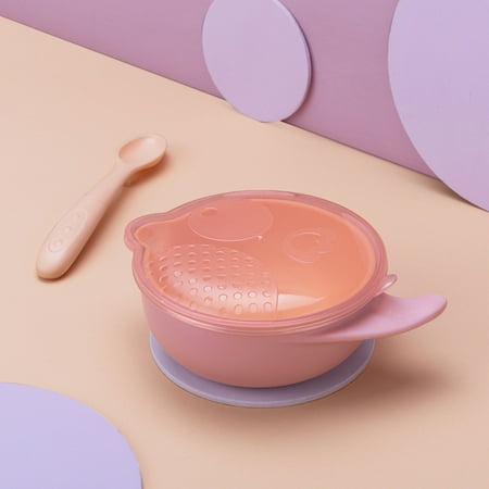 

Double Food Supplement Bowl 3 Color Choose Pink Purple Blue Suitable for Outdoor Camping Indoor