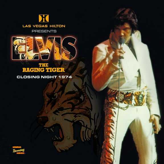 Elvis Presley Las Vegas: The Raging Tiger - Closing Night 1974 (CD) Album