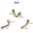 thumbnail image 6 of SPRING PARK 45/90/135 Degree Angle Brass Air Type Valve Extension Adaptor for Bicycle Motorcycle Car, 6 of 6