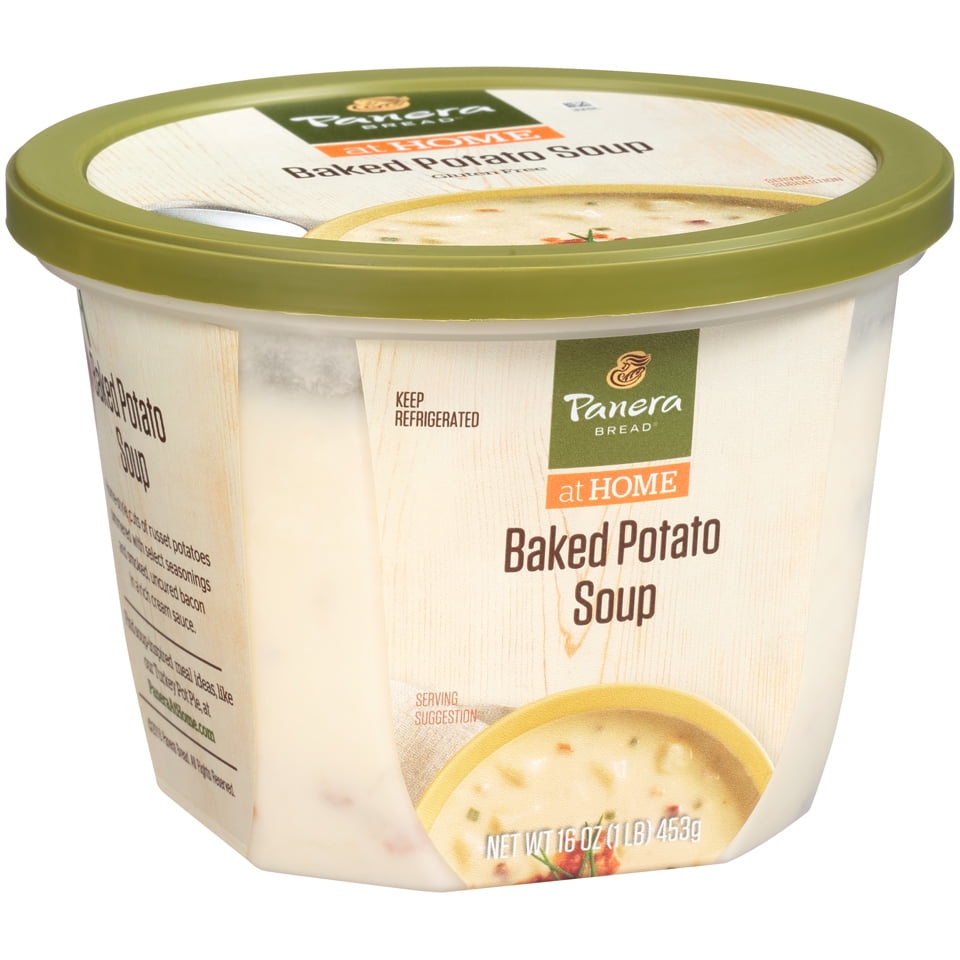 Panera Bread Loaded Baked Potato Soup 32 Oz Tubs Bread Poster