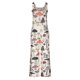 thumbnail image 4 of ICHUANYI Clearance Women Summer European And American Sling Solid Pocket Casual Jumpsuit(Khaki, M) ICHUANYI WER2023081011605, 4 of 6