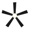 thumbnail image 6 of Wynd 52" Matte Black Integrated LED Smart Ceiling Fan with Remote Control, 6 of 11