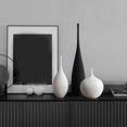 thumbnail image 5 of Florero Jingdezhen, adornos de cerámica modernos minimalistas hechos a mano, modelo de sala de estar, decoración del hogar, C, 5 of 5