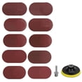 thumbnail image 1 of 4Inch Angle Grinder Sanding Discs, 100pcs Sand Paper Discs with 4 Inch Hook and Loop Backing Pad & 1/4inch Drill Adapter, 1 of 8