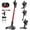Red, variant on SUXIANGVAC Cordless Vacuum Cleaner, 33Kpa 8 in 1 Lightweight Stick Vacuum, Anti-Tangle Brush with Green Light, 40mins Runtime Rechargeable Vacuums for Hardwood Floor, Carpet, Pet Hair, Pink