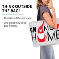 thumbnail image 2 of Kdxio Gnome Home With A Cute Gnome Casual Tote Bags Women Big Capacity Shoulder Bag for Women Travel Shoulder Bags Handbags, 2 of 8