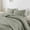 Green, variant on WDCOZY Sage Green Quilt King Size Bedding Set with 2 Pillow Shams, Lightweight Soft Bedspread Coverlet, Quilted Blanket Thin Comforter Bed Cover, All Season Spring Summer, 3 Pieces, 104x90 inches