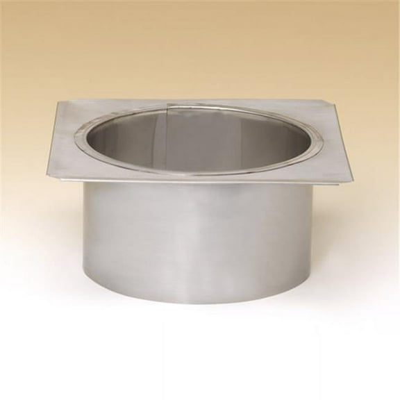 10 in.  Adaptor For Round Flue Tiles