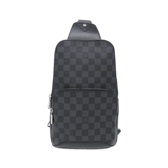 Pre-Owned Louis Vuitton Damier Graphite Avenue Sling Bag N41719 Shoulder