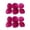 Rose Red, variant on mdesiwst 2Pcs Summer Hairpin Gradient Hydrangea Double Flower Design Imitation Pearl Embellishment Hair Clip Bangs Side Hair Summer Hair Accessory