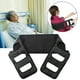 thumbnail image 5 of Cinturón de marcha para traslado de cama, cinturón de enfermería, correa de malla, elevador de pacientes para personas mayores Negro, 5 of 7
