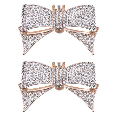 

1 Pair Wedding Shoe Buckle Bride Shoes Buttons Rhinestone Shoes Adornments
